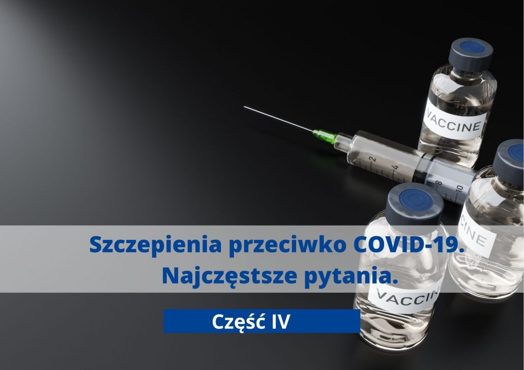 Szczepionki na COVID-19, pytania i odpowiedzi